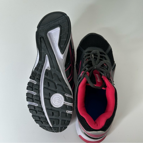 Reebok Quickchase Pink Black Womens Running Athletic Shoes - Picture 8 of 16